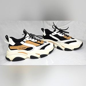 Steve Madden Possession Sneaker Black/Tan